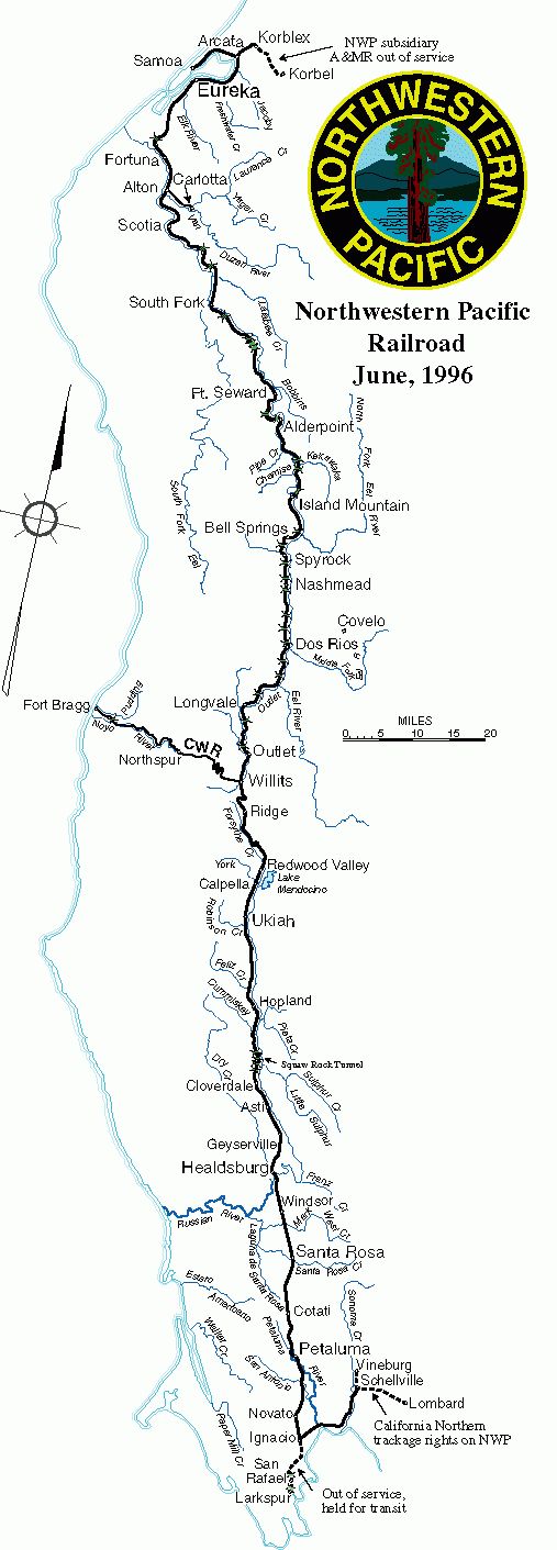 Historical Northwestern Pacific Map